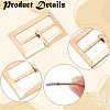 20Pcs Alloy Belt Buckles FIND-CL0001-37G-6