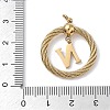 304 Stainless Steel Pendants STAS-D154-01N-G-3
