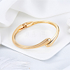 1Pc Teardrop Alloy Cuff Bangles BJEW-LP0015-26G-3