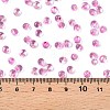 6/0 Baking Paint Transparent Fringe Glass Seed Beads X1-SEED-N006-06G-4