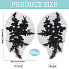 Flower Gauze & Sequin Embroidery Ornament Accessories DIY-WH20081-002C-2