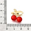 Spray Painted Brass Pendants KK-G529-08G-3