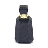 Faceted Synthetic Blue Goldstone Openable Perfume Bottle Pendants G-E556-04D-2