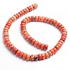 Dyed Natural Imperial Jasper Rondelle Beads Strands G-M275-02-4mm-2