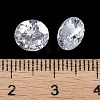 Clear Grade A Diamond Shaped Cubic Zirconia Cabochons X-ZIRC-M002-8mm-007-2