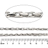 304 Stainless Steel Boston Link Chains CHS-A016-22P-A-2