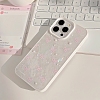 3D Flower Bowknot TPU Plastic Mobile Phone Cover PW-WGEE7EB-06-5