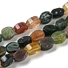 Natural Indian Agate Beads Strands G-M420-H04-03-1