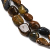 Natural Pietersite Beads Strands G-A286-A01-01-4