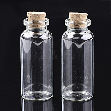 Glass Jar Glass Bottles Bead Containers AJEW-S074-02E