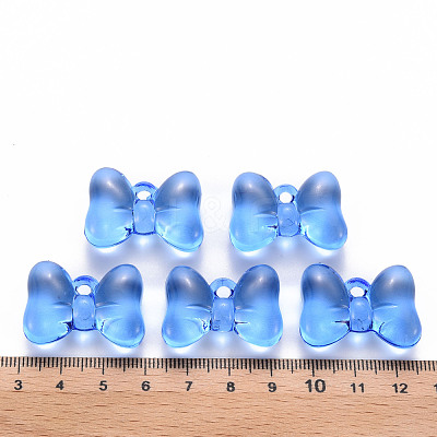 Transparent Acrylic Pendants TACR-T024-02BB-940-1