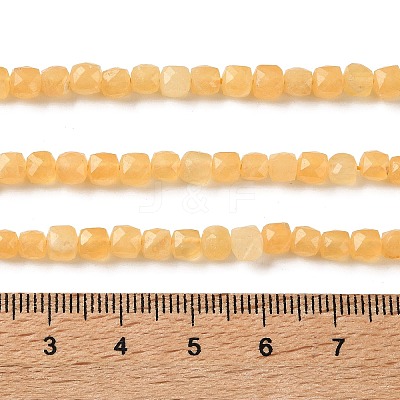 Natural Topaz Jade Beads Strands GG-NH0015-A01-4mm-1