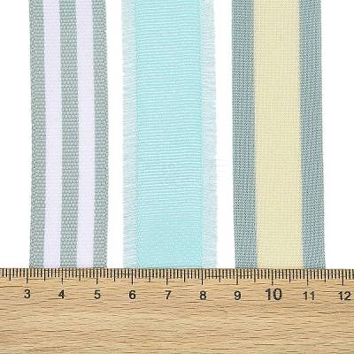 9 Yards 3 Styles Polyester Ribbon SRIB-A014-C06-1