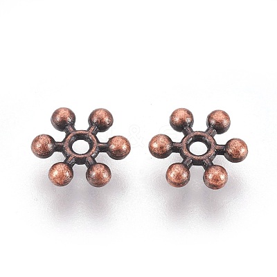 Zinc Alloy Beads Spacers PALLOY-Q062-R-1