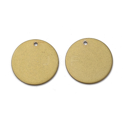 Ion Plating(IP) 304 Stainless Steel Pendants X-EJEW-L238-01A-AB-1