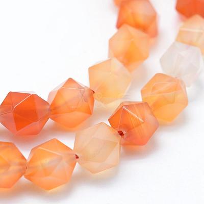 Natural Carnelian Beads Strands G-F523-31-8mm-1