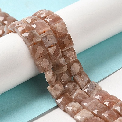 Natural Sunstone Beads Strands G-C109-A09-01-1