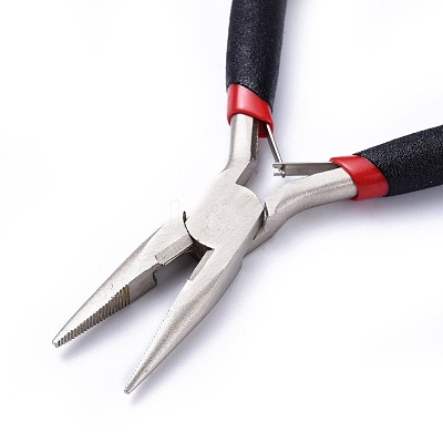 5 inch Carbon Steel Rustless Chain Nose Pliers B032H011-1