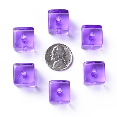 Transparent Acrylic Beads MACR-S374-14-B-1
