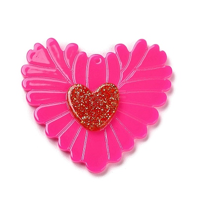 Opaque Acrylic Pendants LS-SACR-A004-01C-1