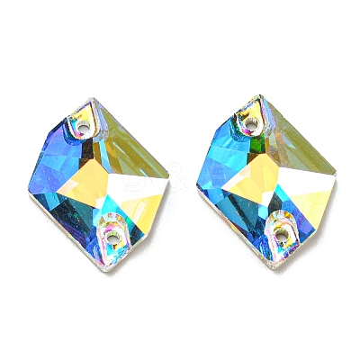 Irregular Rhombus Sew on Rhinestone RGLA-G019-01A-1