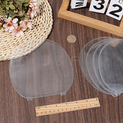 Plastic Table Tennis Racket Protective Film AJEW-WH20018-311C-1
