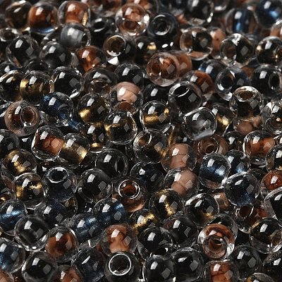 Transparent Glass Round Seed Beads X1-SEED-B001-05A-01-1