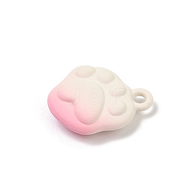 Spray Painted Alloy Pendants PALLOY-S038-13A-1