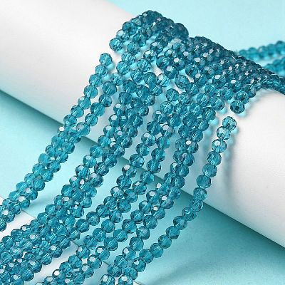 Transparent Glass Beads Strands EGLA-A035-T3mm-D12-1