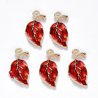 Alloy Enamel Pendants X-ENAM-S121-022C-1