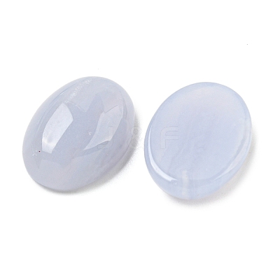 Natural Blue Lace Agate Cabochons G-I363-01B-1
