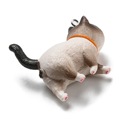 Cute Plastic Pendants KY-C015-01B-1