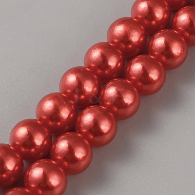 Imitation Pearl Acrylic Beads OACR-WH0002-03B-1