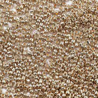 12/0 Electroplate Glass Seed Beads SEED-Q003-1-1