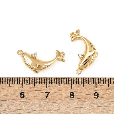 Ocean Theme Brass Micro Pave Cubic Zirconia Pendants KK-F902-08D-G-1