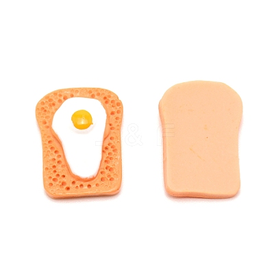 Resin Cabochons Accessories LS-RESI-WH0021-20-1