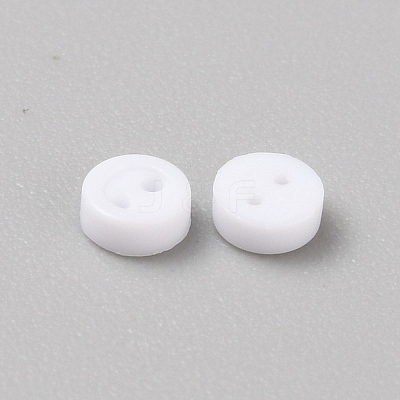 Resin Tiny Button FIND-WH0260-26A-1