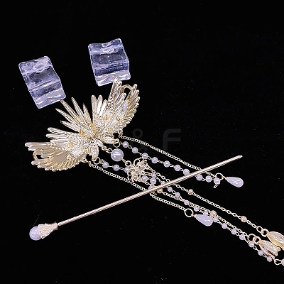 Alloy Hair Sticks PW-WG1FDCB-01-1