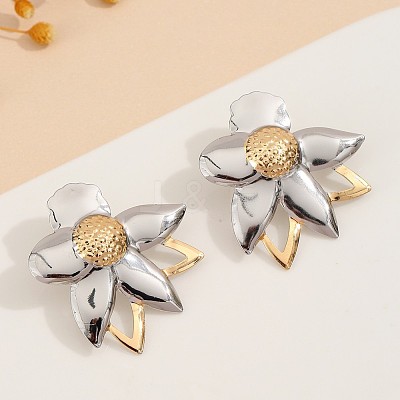 Alloy Stud Earrings for Women WG34C83-01-1