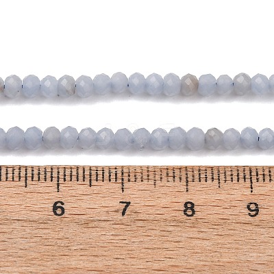 Natural Angelite Beads Strands G-K427-B01-3x4mm-1