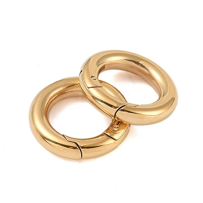 Ion Plating(IP) 316 Stainless Steel Spring Gate Rings LS-STAS-M296-01G-C-1