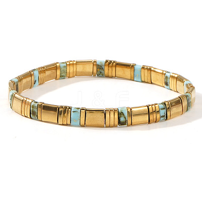 Glass Seed Beads Stretch Bracelets for Women LS-MR9301-8-1