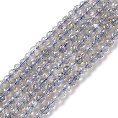 Natural Labradorite Beads Strands G-G933-02-1
