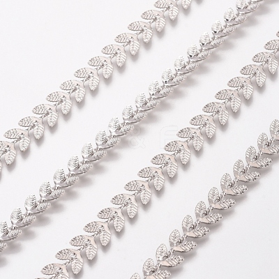 Brass Handmade Cobs Chains CHC-G006-13P-1