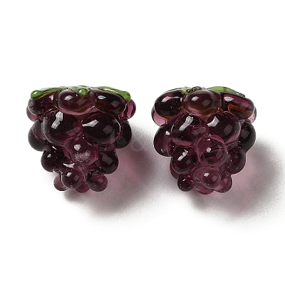 Handmade Lampwork Beads LAMP-Q033-04A-1