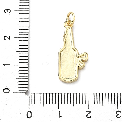 Brass Pendants KK-C156-18G-1