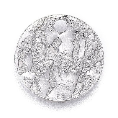 Tarnish Resistant 304 Stainless Steel Charms X-STAS-M228-C02-P-1