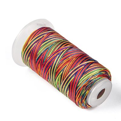 Segment Dyed Round Polyester Sewing Thread OCOR-Z001-B-16-1