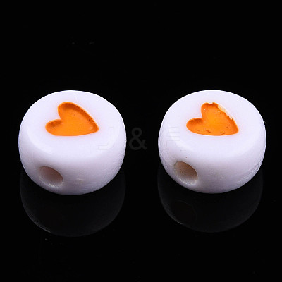Opaque Acrylic Beads MACR-N008-57G-1