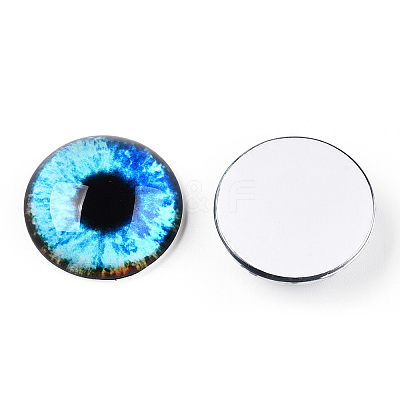 Glass Cabochons GGLA-T004-03-F-1